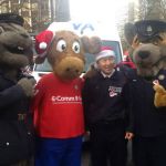 On December 7 E-Comm marched alongside our Vancouver Police partners in Vancouver's annual Santa Claus parade.