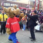 ALI marched in the Chinese New Year Parade with the Vancouver Police Department on February 17, 2013