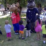 It was another great event at this year's Cops, Kids & Commercial Drive event at Grandview Park in Vancouver. This annual back-to-school event, held Sunday, September 16 this year, brought kids and families in droves to learn about 911, local policing and of course to meet ALI, our favourite moose (pictured above alongside VPD Constable Chip).