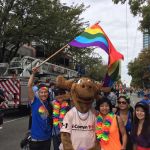 E-Comm staff were proud to march alongside VPD partners at the 2016 Vancouver Pride Parade on July 31.