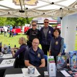 We joined West Vancouver Police and Victim Services volunteers to chat about a variety of public safety matters including calling 9-1-1 at the West Vancouver 2018 Community Day on June 2, 2018.