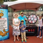 E-Comm had a great time with the community chatting about public safety and 9-1-1 tips at the Burnaby RCMP Musical Ride at Swangard Stadium on August 15, 2018.