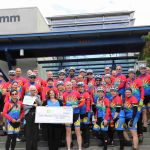 E-Comm had a great time fundraising money for Canadian Cancer Society and participating as guest riders in both Tour de Valley and Tour de Coast.
On September 24, 2018 the Tour de Coast visited E-Comm, where staff presented the Canadian Cancer Society with a $7,500 donation.