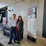 Communications Specialist Dolly Loi with Fire Chief Jim Wishlove at the Richmond Fire Open House on May 7.
