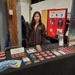 Communications Specialist, Dolly Loi attended the VPD Safety Fair to share important 9-1-1 information