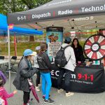 Communications Specialist Dolly Loi sharing information and 9-1-1 tips at On Your Block Festival in New Westminster on July 9. Communications Specialist Dolly Loi sharing information and 9-1-1 tips at On Your Block Fest in New Westminster on July 16.